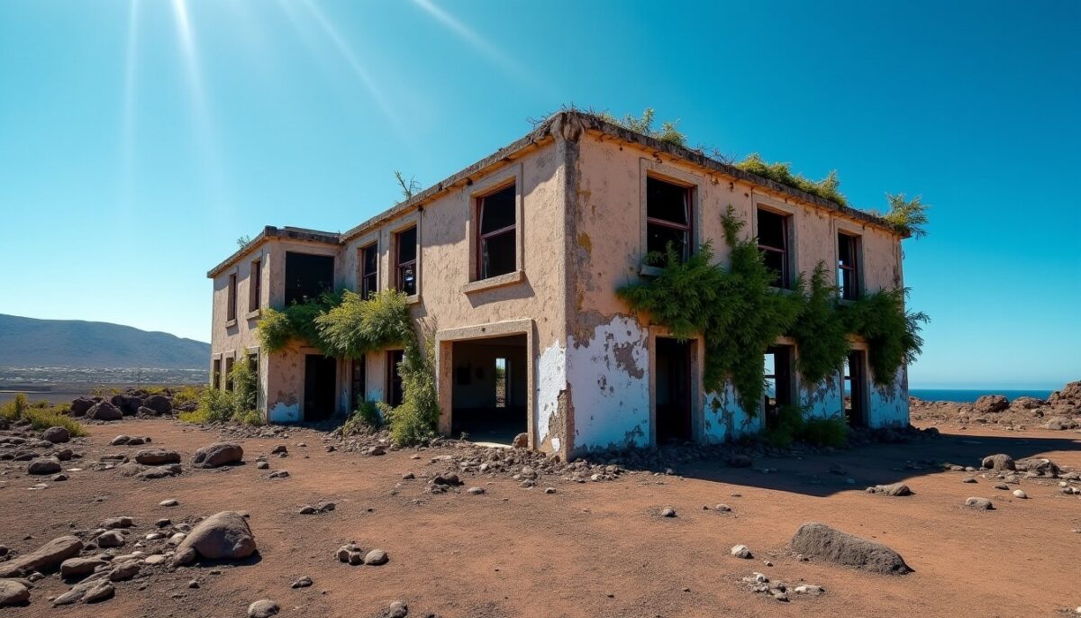 Exploration urbaine à Lanzarote : à la découverte de l'hôtel fantôme Atlante del Sol