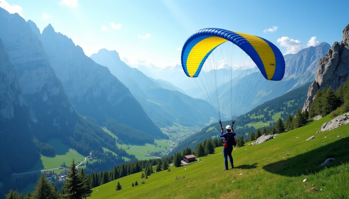 Les meilleurs spots pour s’initier au parapente en Savoie